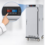 Thumbnail image #4 for Metro C5 C599-SFS-LPFC Full-Height Pass-Thru Controlled Humidity Heated Holding and Proofing Cabinet, 18-Pan, Solid and Glass Doors, Touchscreen