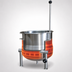 Thumbnail image #4 for Crown DC-10 Countertop Direct Steam Tilting Kettle, 10 Gallon