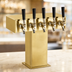 Thumbnail image #4 for Perlick 4-Faucet Tee Tower Draft Beer Dispensing Kit, Tarnish-Free Brass