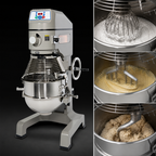 Thumbnail image #4 for Globe (Middleby) SP40 42 Qt. Floor Planetary Mixer, 3-Speed, #12 Hub, Digital Timer