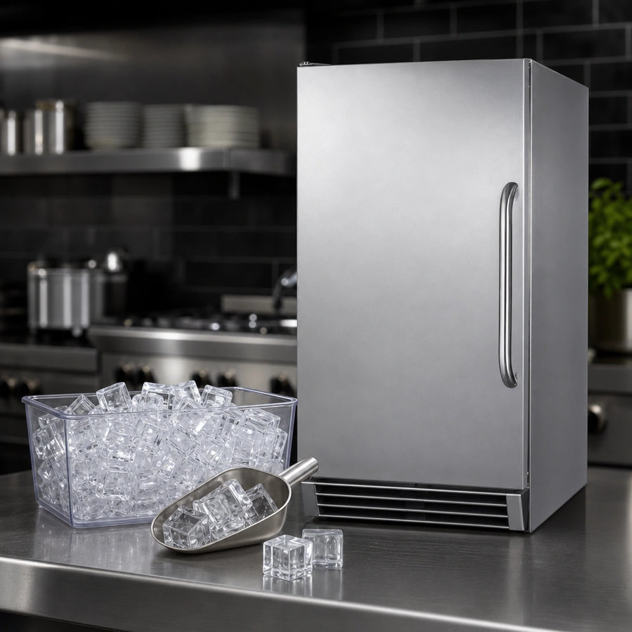 Clear Cube Ice Production