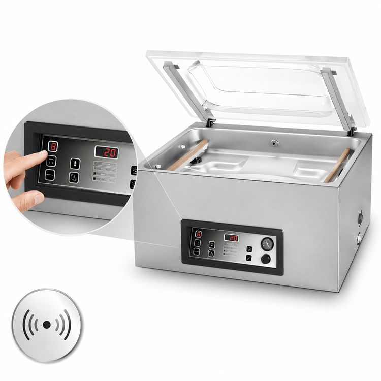 Product image #4 for ATMOVAC Chinook 16D Countertop Single-Chamber Vacuum Sealer with Dual 16-Inch Seal Bars