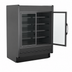 Thumbnail image #4 for Structural Concepts Fusion 2-Section Self-Service Glass Door Freezer, Remote DX, Black