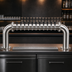Thumbnail image #4 for Perlick Pass-Thru Glycol-Cooled 12-Faucet Countertop Brew Pipe Draft Beer Tower