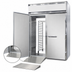 Thumbnail image #4 for Continental Refrigerator Designer Line D2FINSSRT Two-Section Roll-Thru Freezer