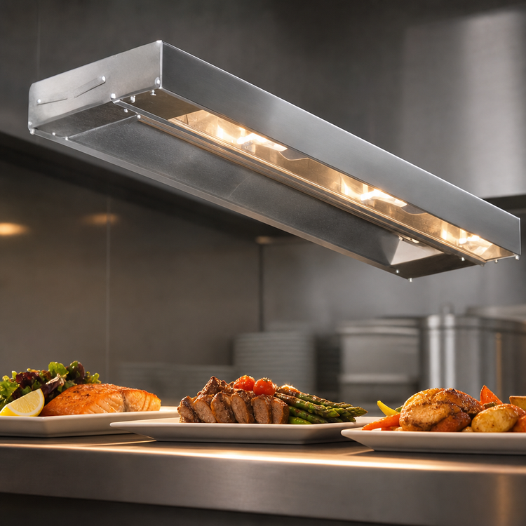 Product image #4 for Eagle RedHots 30-Inch Single Lighted High-Watt Strip Heat Lamp with Remote, 120V