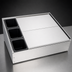 Thumbnail image #4 for 24-Inch Underbar 3-Bottle Bottle Well and Sliding Cover Assembly, Left-Side Wells