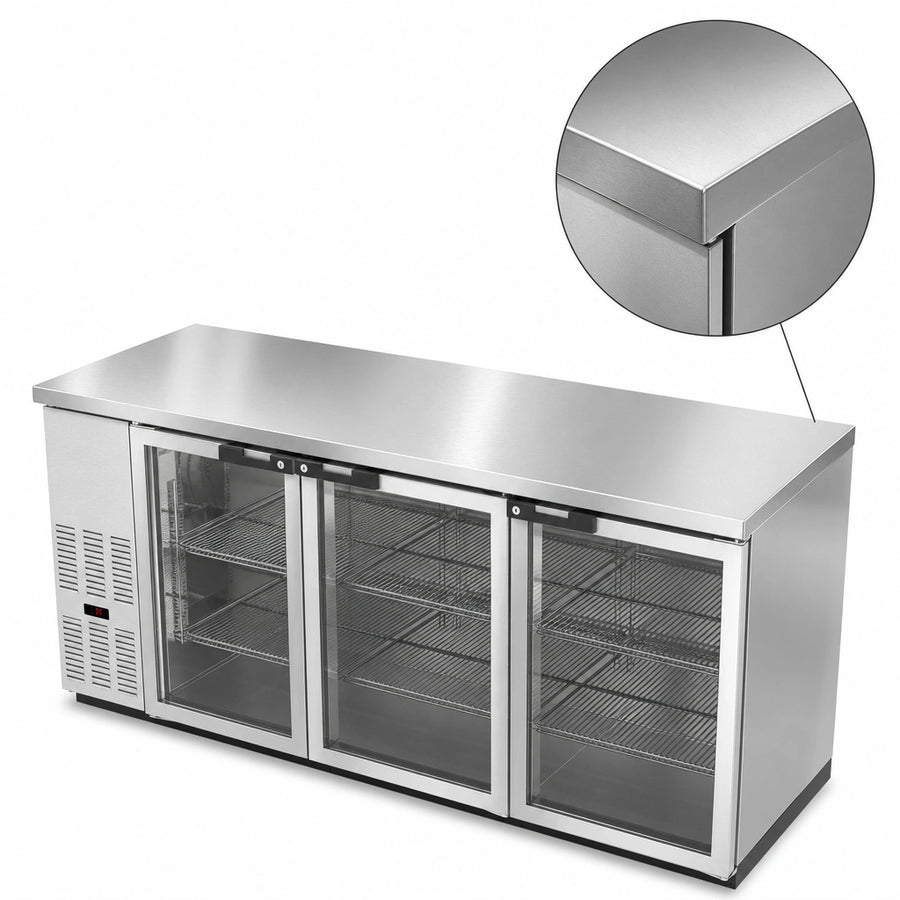 18-Gauge Stainless Steel Top