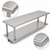 Thumbnail image #4 for Stainless Steel Pass-Thru Shelf with Overshelf, 96 x 24 Inches