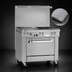 Thumbnail image #4 for Southbend Ultimate 36-Inch Gas Restaurant Range with 36-Inch Griddle and Convection Oven