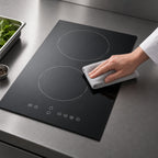 Thumbnail image #5 for Summit Commercial CRH2BT30230 2-Burner Built-In Electric Radiant Cooktop with Black Ceramic Glass Surface and Digital Touch Controls