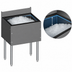 Thumbnail image #4 for Choice Extra Deep Stainless Steel Underbar Ice Bin with Built-In 10-Circuit Cold Plate, 24-Inch Wide, 92 lb. Capacity