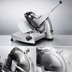 Thumbnail image #4 for Hobart HS8N-1 Manual Heavy-Duty Meat Slicer with 13-Inch CleanCut Knife, Non-Removable Knife, 120V