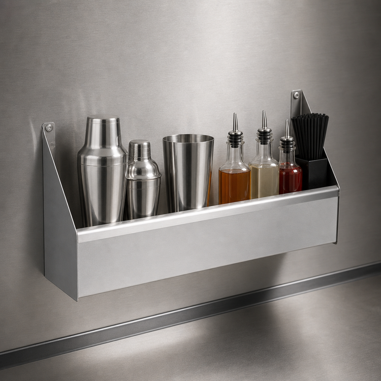 Product image #4 for CHOICE 54-Inch Single Stainless Steel Speed Rail