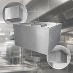 Thumbnail image #4 for Advance Tabco CH-4242 42 x 42 Inch Stainless Steel Condensate Hood, Ceiling Mount, No Fan