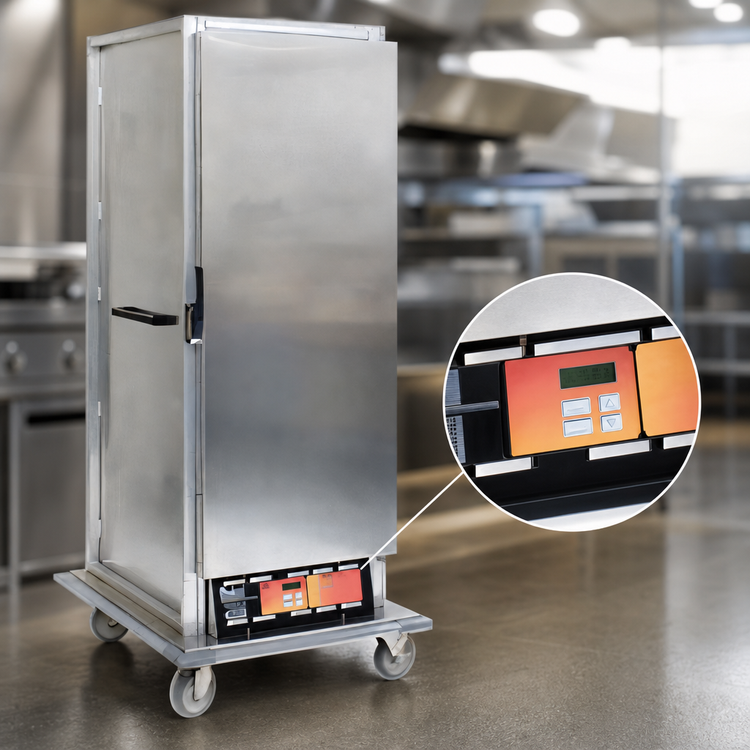 Product image #4 for Panco Full-Size Aluminum Heated/Proofing Transport Cabinet, Non-Insulated, 12-Pan Capacity