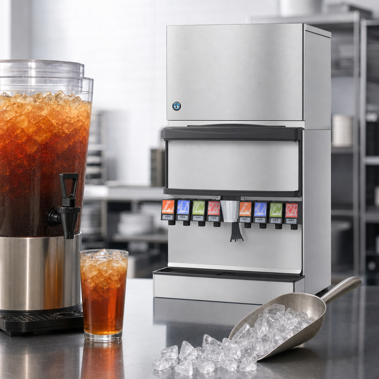 Product image #5 for Hoshizaki KMD-505MWJ Modular Crescent Cube Ice Maker, Water-Cooled, 30-Inch Wide