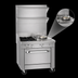 Thumbnail image #4 for Southbend Platinum 32-Inch Heavy Duty Gas Range with 2 Open Burners, 16-Inch Hot Top, and Standard Oven