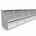 Thumbnail image #4 for Howard-McCray 35E Series 75-Inch Remote Impulse Open Merchandiser, 44-Inch High, White, Endless Horizontal Case