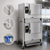 Thumbnail image #4 for AccuTemp Evolution Double-Stacked Connectionless Boilerless Convection Steamer, 3-Pan/6-Pan, Natural Gas, Stand-Mounted