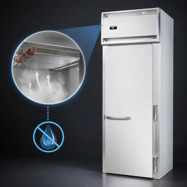 Product image #4 for Continental Refrigerator Designer Line D1FIN-E One-Section Extra-High Roll-In Freezer