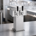 Thumbnail image #4 for Perlick Extra High 2-Faucet Standard Base Countertop Glycol-Cooled Tee Draft Beer Tower, Stainless Steel