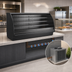 Thumbnail image #4 for Fusion® Curved Profile Countertop Refrigerated Self-Service Display Case, 75-3/8