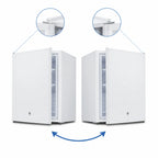 Thumbnail image #5 for Summit Commercial Accucold® FS24LMC Compact Countertop Breast Milk Freezer, 1.4 Cu. Ft., White, Reversible Solid Door
