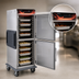 Thumbnail image #4 for Mobile Insulated Heated Holding Cabinet with Dutch Doors and 12-Set Pan Slides