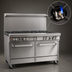 Thumbnail image #4 for Southbend Ultimate 60-Inch Gas Restaurant Range with Convection Oven and Cabinet Base