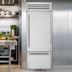 Thumbnail image #4 for 30-Inch Upright 1-Section Reach-In Refrigerator/Freezer Column with Built-In Ice Maker, Stainless Steel