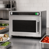 Thumbnail image #4 for Amana Commercial HDC212 Heavy Volume Countertop Microwave Oven, 0.6 Cu. Ft., 2.1 kW, 208/240V