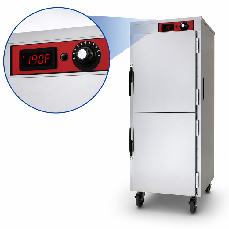 Product image #5 for Vulcan Institutional Series Mobile Heated Holding Cabinet, 18 Sheet Pan / 36 Hotel Pan Capacity