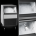 Thumbnail image #4 for Follett UMD414A80 Maestro Plus Undercounter Air-Cooled Micro Chewblet Ice Machine with 75 lb Bin