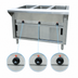 Thumbnail image #4 for Advance Tabco Triumph (Supreme) 47-1/8 Inch Electric Hot Food Table with 3 Sealed Wells, Enclosed Base, and Cutting Board