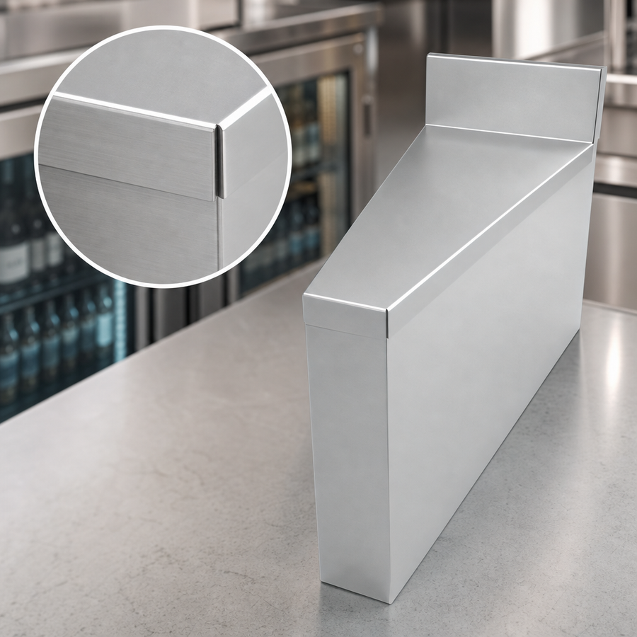 18-Gauge Stainless Steel Construction