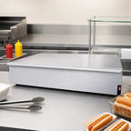 Thumbnail image #4 for APW Wyott (Middleby) BWD-75 Dry Freestanding Hot Dog Bun Warmer, 40-Bun Capacity, Stainless Steel