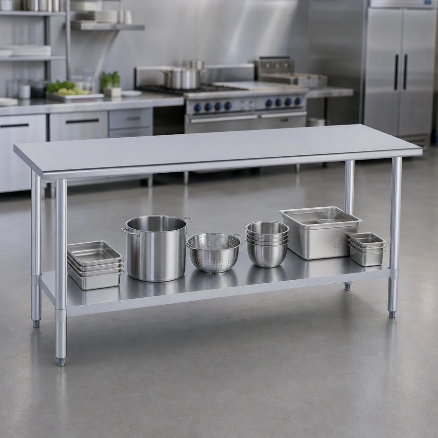 Open Base With Undershelf