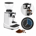 Thumbnail image #4 for UNIC Ceado E37J On-Demand Espresso Coffee Grinder with 64mm Flat Burrs, White