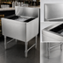 Thumbnail image #4 for Advance Tabco Prestige 24-Inch Stainless Steel Bar Ice Bin with 10-Circuit Cold Plate