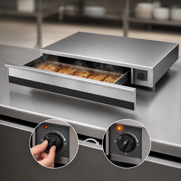 Product image #4 for APW Wyott X*PERT SPTU-30 Countertop Heat & Hold Thermo Drawer