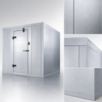 Thumbnail image #4 for AmeriKooler Quick Ship QC060872**NBRC-448A Indoor Floorless Walk-In Cooler, 6' x 8' x 7'-2", Remote R-448A Refrigeration