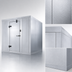 Thumbnail image #4 for AmeriKooler Indoor Quick Ship Floorless Walk-In Cooler with Remote R-448A Refrigeration, 6' x 8' x 7'-2