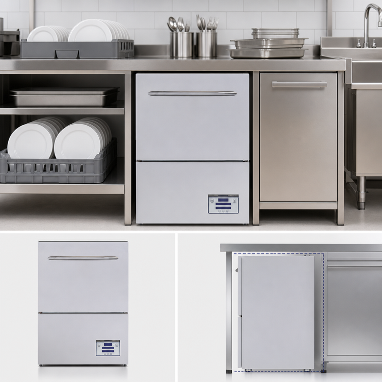 Product image #4 for Jackson DishStar HT-E Undercounter High-Temperature Sanitizing Dishwasher