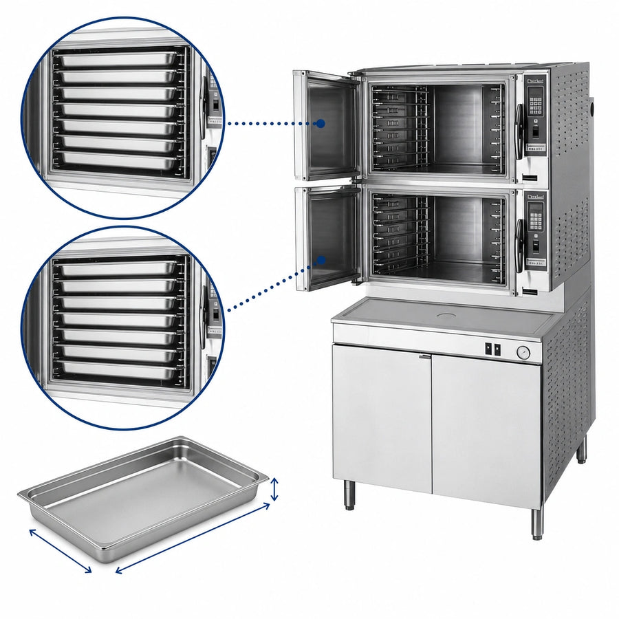 Pan Capacity Per Compartment
