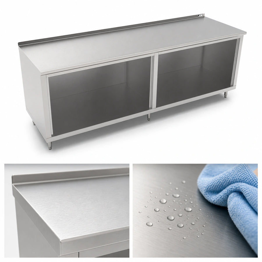 16-Gauge Type 300 Stainless Steel Top