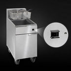 Thumbnail image #4 for Imperial (Middleby) IFS-75-E 75 lb Electric Floor Fryer with Immersed Elements, Stainless Steel, 18 kW, 208/240V 3-Phase