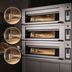 Thumbnail image #4 for Artisan Triple-Deck Electric Stone Hearth Deck Oven with Programmable Controls and Steam Injection