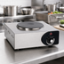 Thumbnail image #4 for Nemco 6310-1 Countertop Single Burner Electric Hotplate, 12 Inch Wide, Brushed Stainless Steel
