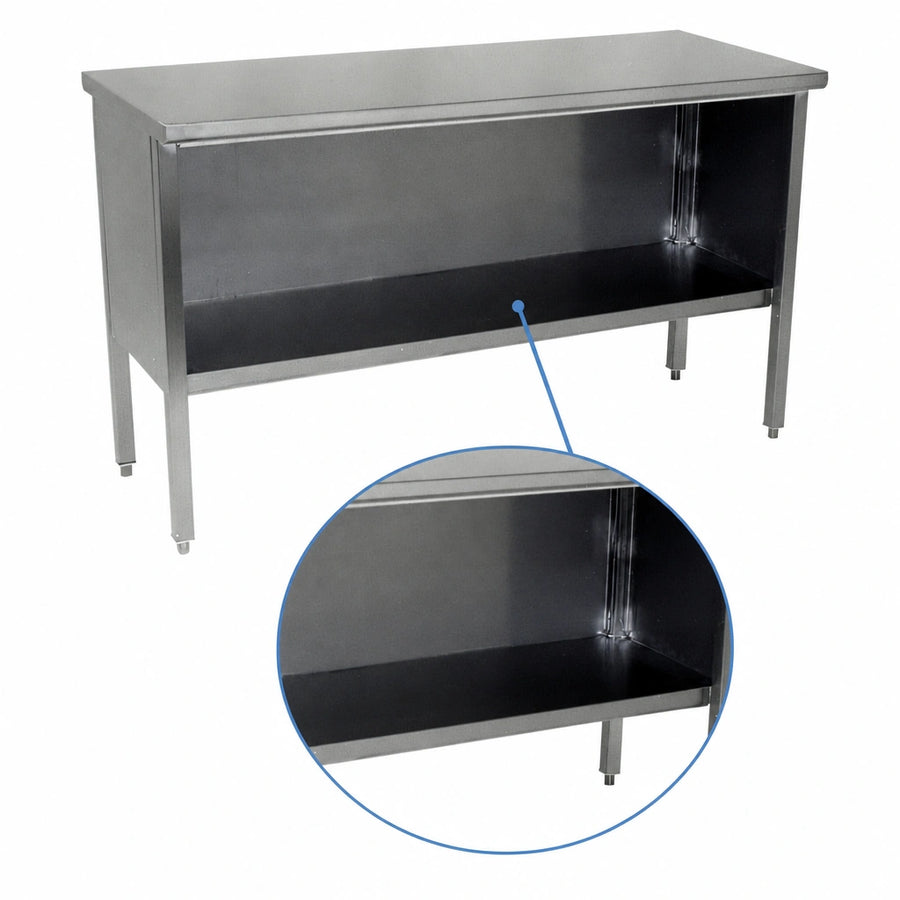 Open Front Enclosed Base